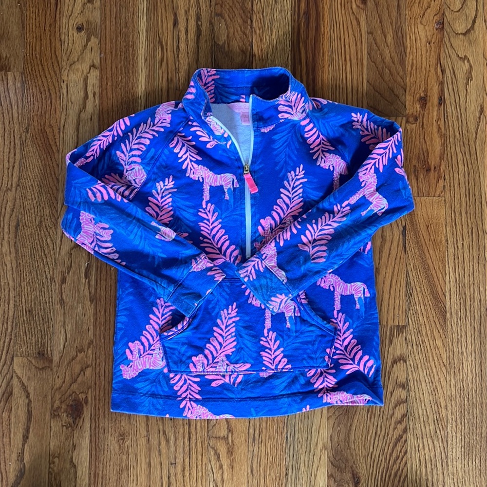Girls vineyard vines half zip